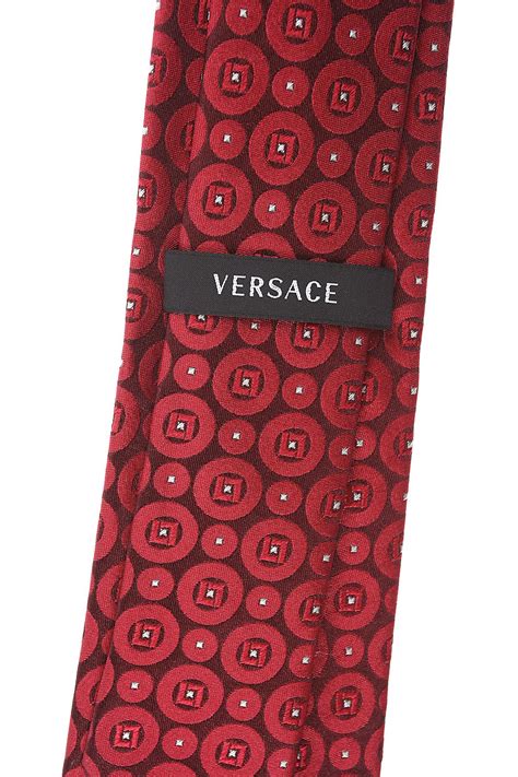 versace scarf mens red|Versace ties for sale.